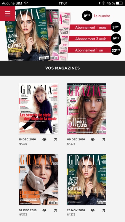 Grazia Magazine