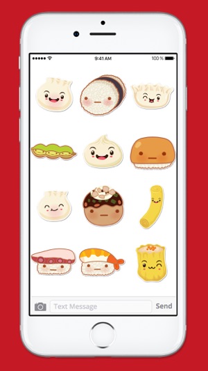 Cute Sushi Kawaii Sticker Pack(圖5)-速報App