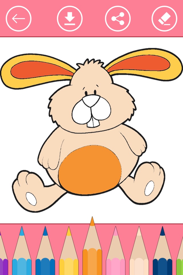 Easter Coloring Book for Children: Learn to color screenshot 2