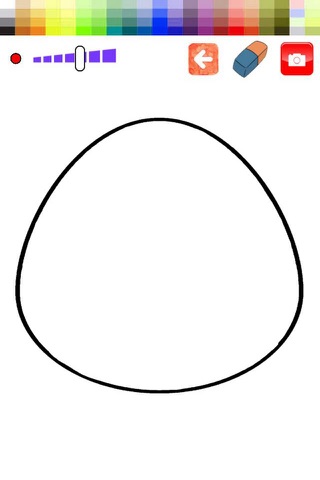 Coloring Books-Drawing game Egg  for kids screenshot 2