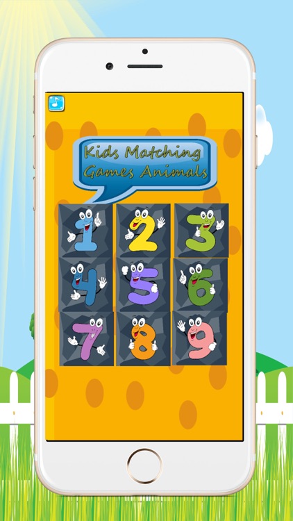 Animals matching games for kids