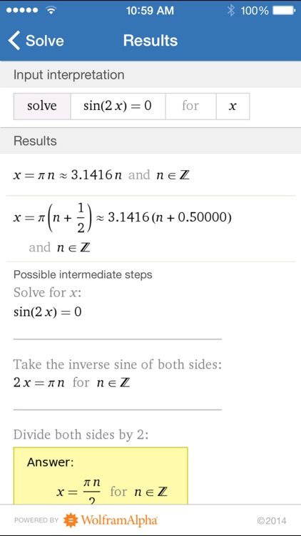 Wolfram Precalculus Course Assistant screenshot-4