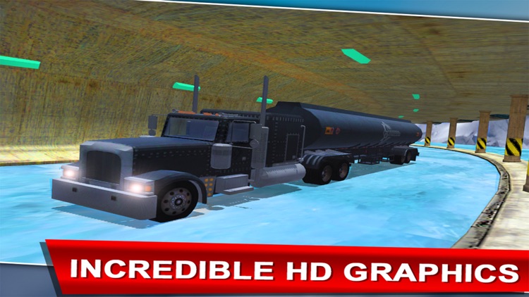 Truck Parking - Ice Road Simulator screenshot-3