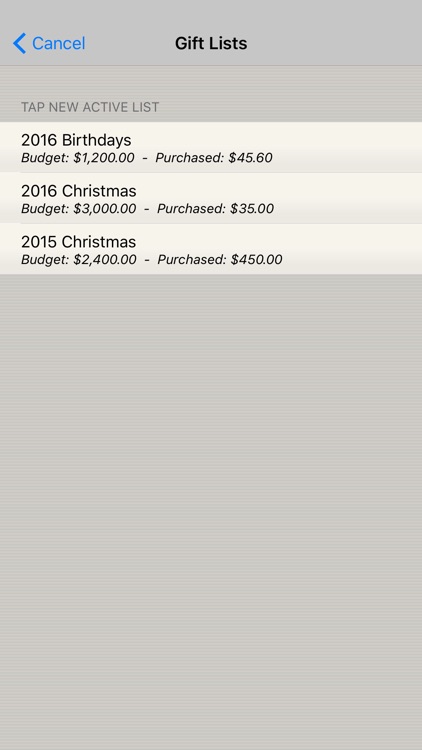 Build Your Gift List screenshot-3