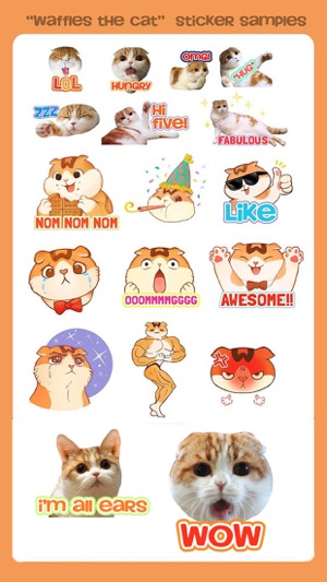 Waffles the Cat: Stickers(圖1)-速報App