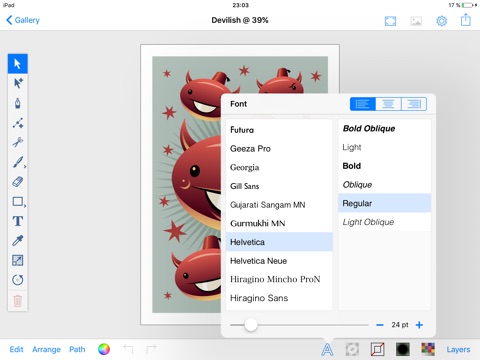 Penguin - Delightful Vector Graphics Editor screenshot 2