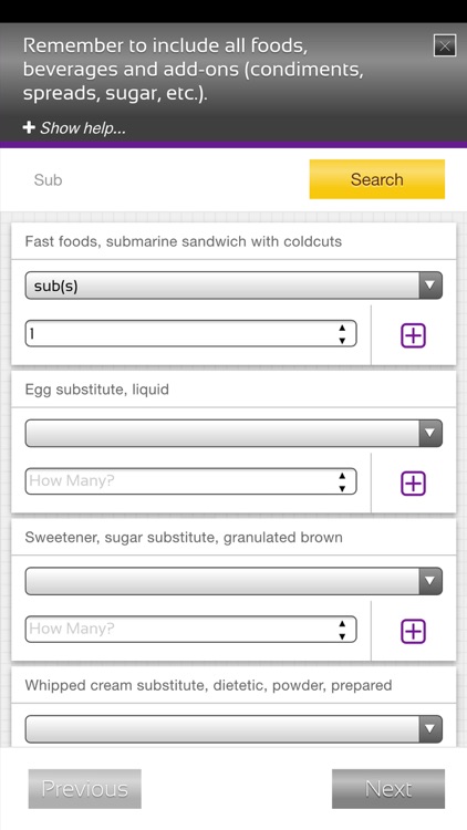 My Meal Matrix