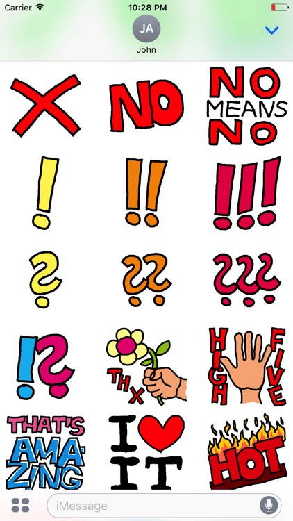 Serious Office Stickers