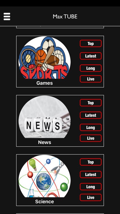 Max Tube LIVE - Sport, Games & Entertainment