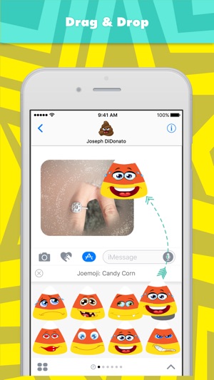 Joemoji: Candy Corn stickers by Joemoji(圖3)-速報App