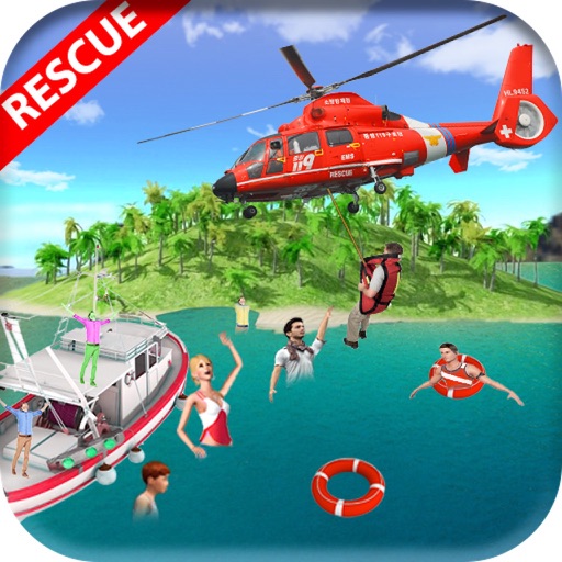 Extreme Rescue Helicopter control game - Pro