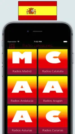 Game screenshot España Radios / Emisoras de Radio en Vivo AM y FM mod apk