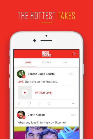 Fancred - Your only sports app screenshot 3