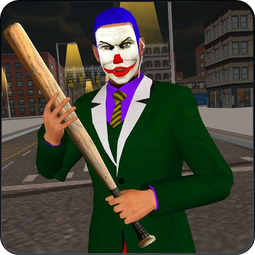 Crazy Clown Real Gangster Jail Break: City Attack iOS App