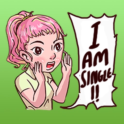 Valentine Of Single Women Stickers icon