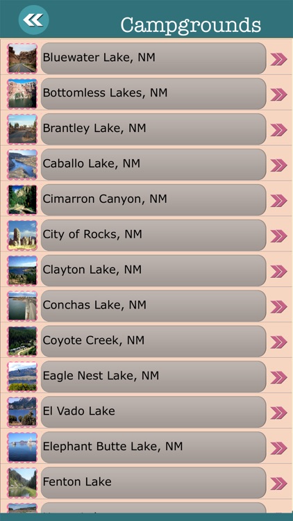 New Mexico State Campgrounds & Hiking Trails