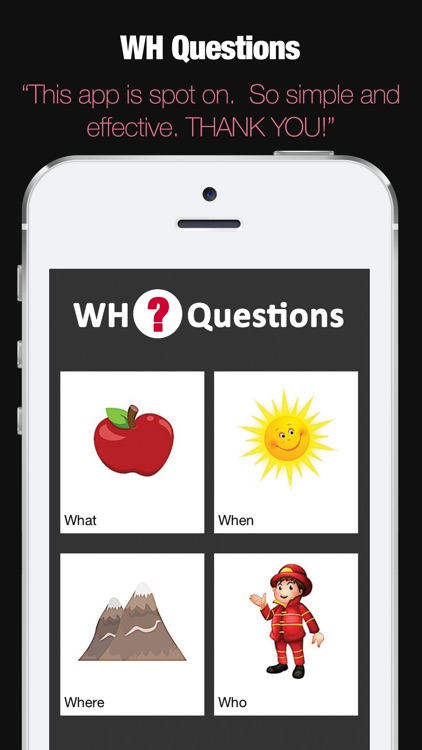 WH Questions Preschool Speech and Language Therapy