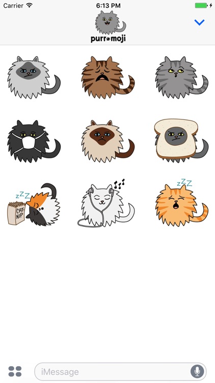 Purr-Moji Cat Stickers screenshot-2