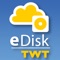 eDisk è un servizio di cloud storage che ti permette di archiviare, gestire e visualizzare i tuoi file nel tuo spazio cloud di TWT, per accedervi da qualsiasi dispositivo