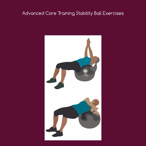 Advanced core training stability ball exercises