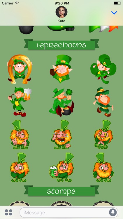 St. Patrick's Day Stickers Pack