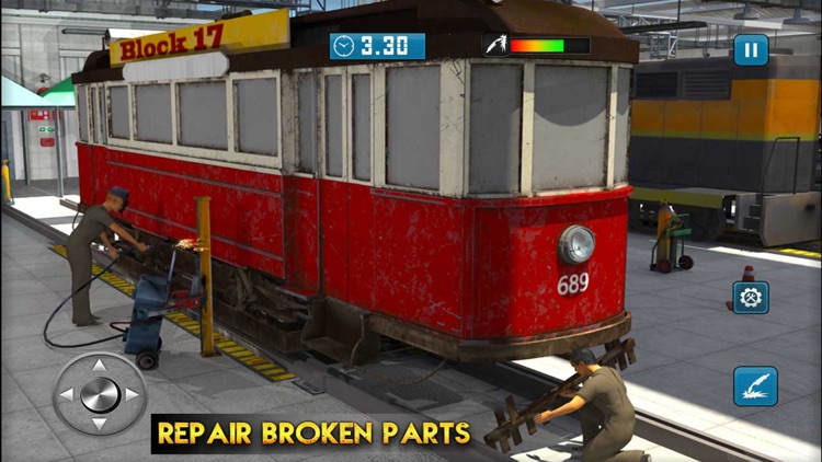 Real Train Mechanic Simulator PRO: Workshop Garage screenshot-4