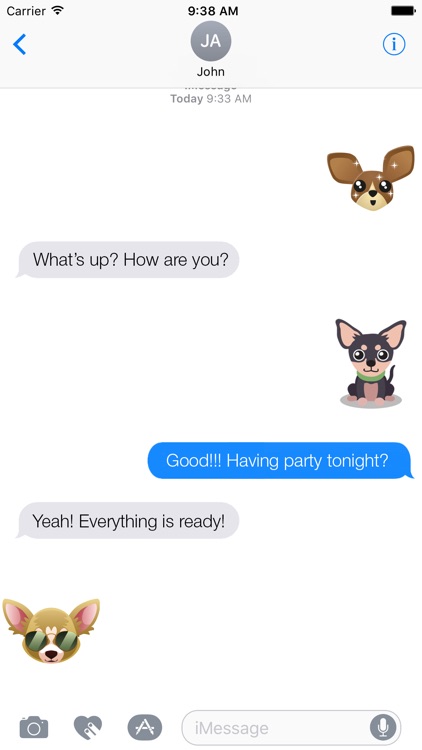 Chihuahua Stickers - Chihuahua Emojis Pack