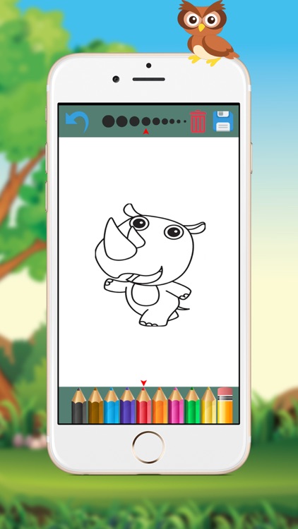 Animals, Coloring Book for Kids screenshot-3