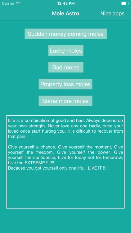 Mole Astrology by gangadhar goud