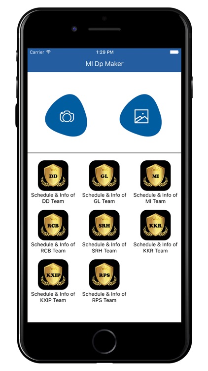 Support IPL MI Team DP Maker