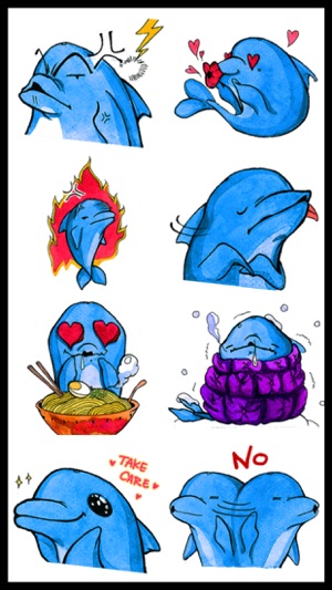 Best Dolphin Stickers(圖3)-速報App