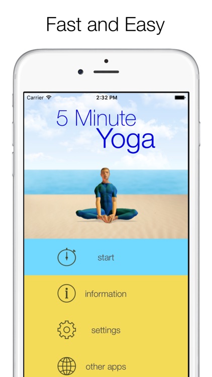 5 Minute Yoga - quick workouts for flexibility