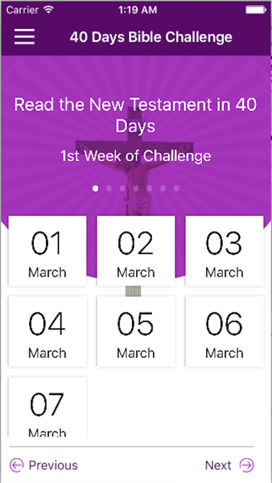 How to cancel & delete 40 Days Bible Challenge (Parish) from iphone & ipad 2