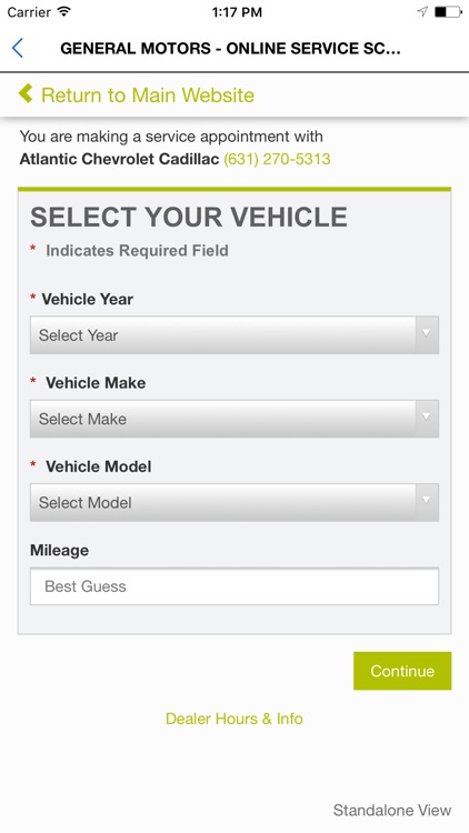 Atlantic Chevrolet Cadillac Dealer App screenshot-4