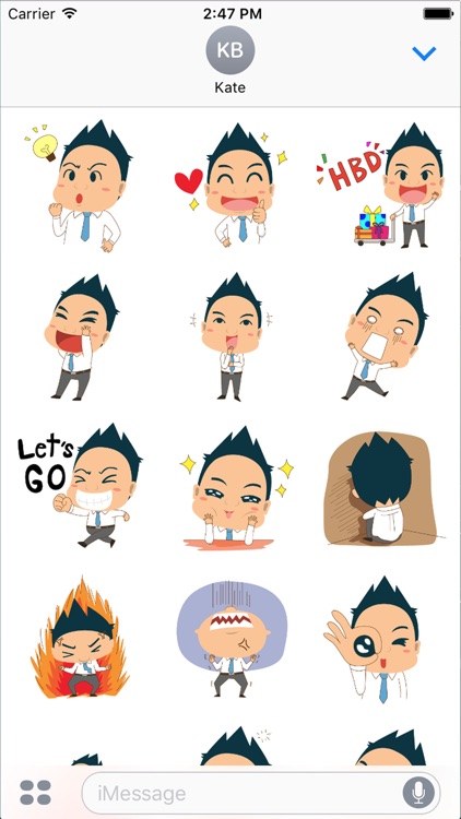 Mr.Tina Sticker