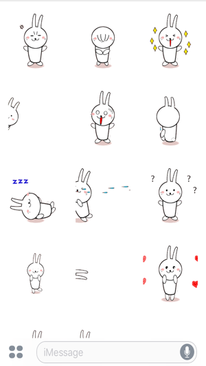 Rabbit Moving Sticker(圖2)-速報App