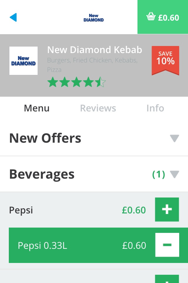 New Diamond Kebab screenshot 4