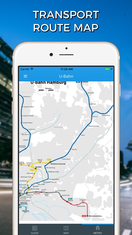 Hamburg Travel Guide with Offline Street Map screenshot-4