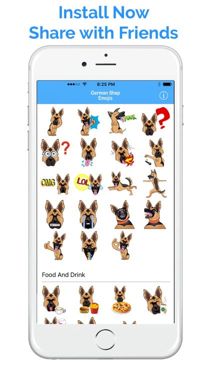 German Shep Emoji - GSD Emojis & Stickers screenshot-4