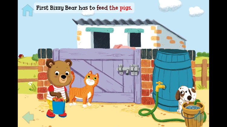 Bizzy Bear on the Farm