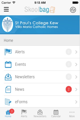St Paul's College Kew Villa Maria Catholic Homes screenshot 2