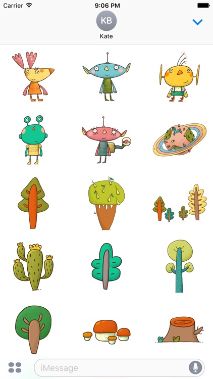 Fantastic. Art stickers by PopAppFactory