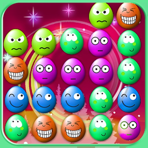 Colorful Egg Match Puzzle Games iOS App