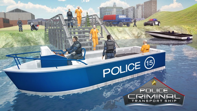 Police Criminal Transport Ship: Prison Coast Guard(圖2)-速報App