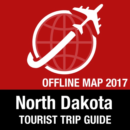 North Dakota Tourist Guide + Offline Map