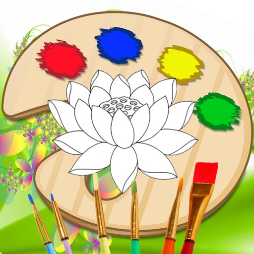 Flower Coloring Pages Free Games For Princess Girl