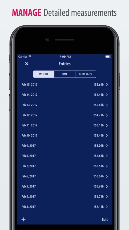 Weight Tracker for HealthKit