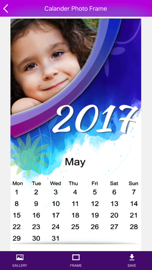 Calendar Photo Frames 2017(圖2)-速報App