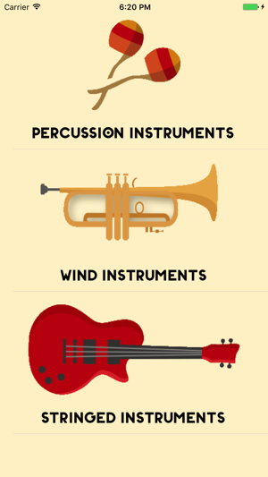 Musical Instruments Sounds For Kids