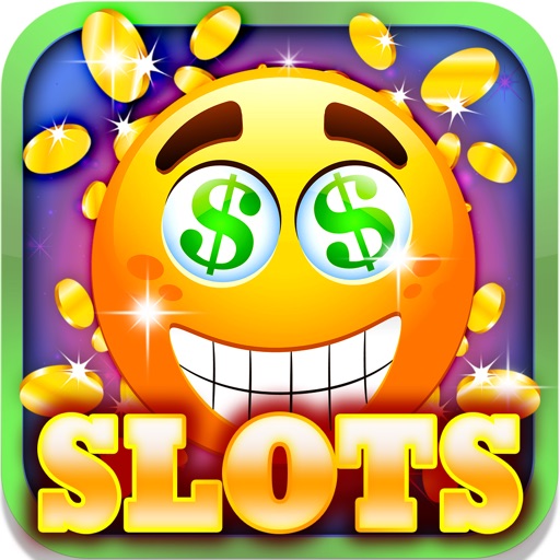 Super Smile Slots:Achieve the mega emoji promotion iOS App